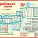 Наочність нового покоління Українська мова Плакати 1-2 класи + СD диск (Укр) Ранок Н100037У (9789667478520) (341975)