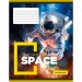 Зошит учнівський Space 12 аркушів, коса лінія. YES 765597 (4823092265241) (473348)