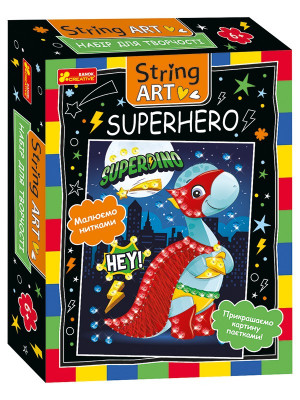 Набір для творчості. String Art. Superhero Ranok-Creative 10100522У (4823076149864) (447165)