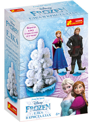 Frozen Ялинка в кристалах Біла Disney (Рос) Ranok-Creative 12138033Р (4823076143749) (311654)