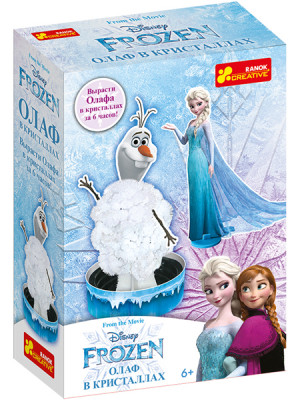 Frozen Казкові герої в кристалах Олаф Disney (Рос) Ranok-Creative 12138034Р (4823076143756) (311655)