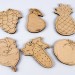 Дерев'яні іграшки-магніт Фрукти-овочі Зірка 100816 (2000001008164) (292668)
