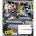Зошит учнівський ЗУ 60 аркушів, клітинка /795449/ "SKATE -17" (463641)