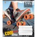 Зошит учнівський ЗУ 60 аркушів, клітинка /795449/ "SKATE -17" (463641)